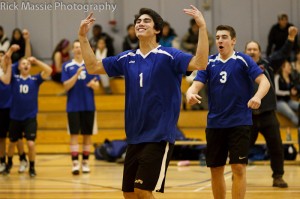 Volleyball photos from Whitehorse, Yukon. Photo by Rick Massie / Yukon Sports Photographer